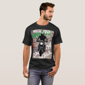 Motor T-shirt Bakstenen Muur Aangepaste Graffiti (Voorkant volledig)