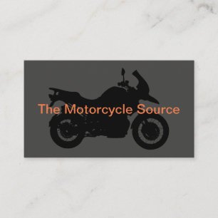 Motor Thema Eenvoudig Design Visitekaartje