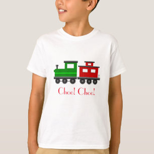 motor trein caboose kleinzoon zoon spoorweg Ingeni T-shirt