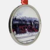 motor van de de spoorweg de voortbewegingspost van metalen ornament (Rechts)