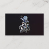 Motor van de sheriff visitekaartje (Achterkant)