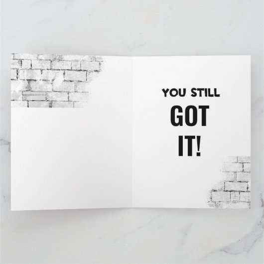 Motor 'Verjaardag 30e nog steeds goed Kaart (Binnen)