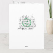 Motor 'Verjaardag 30e nog steeds goed Kaart (Achterkant)