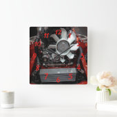 Motor Vierkante Klok (Huis)