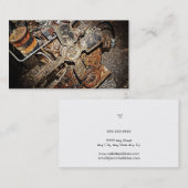  motor visitekaartje (Voorkant / Achterkant)