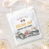 Motor Vuilfiets Baby shower Favor Bag Bedankzakje (Geknipt)