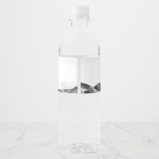 Motor Vuilfiets Verjaardagsfeestje Waterfles Label Waterfles Etiket (Achterkant)