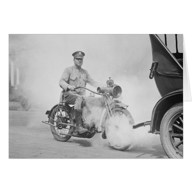 Motoragent op Dienst, 1923 (Voorkant Horizontaal)