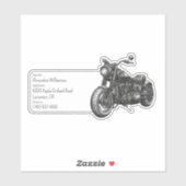 Motorbagage ID Sticker (Vel)