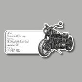 Motorbagage ID Sticker