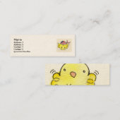 motorbakker mini visitekaartje (Voorkant / Achterkant)