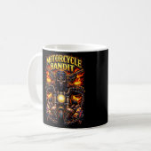Motorbandiet Koffiemok (Voorkant links)
