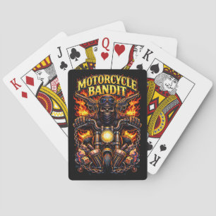 Motorbendeleider Pokerkaarten