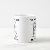 Motorberging autobus-roetverkoop koffiemok (Center)