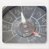 motorbestelling Telegraph Indicator Dial Muismat (Voorkant)