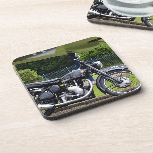 Motorbike And Spitfire Onderzetter (Linkerzijde)