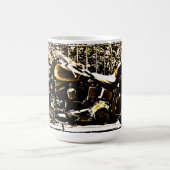 Motorbike in Ancient Valbonne France Koffiemok (Center)