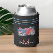 Motorbike Initiaal en naam motor Blikjeskoeler