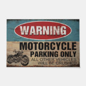  Motorbike Mat - Personalized Welcome Mat (Voorkant)