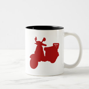 Motorbike-Mok Tweekleurige Koffiemok
