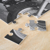 Motorbike Pinup Girl Legpuzzel (Zijkant)