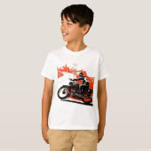  motorbike Race T-shirt (Voorkant volledig)