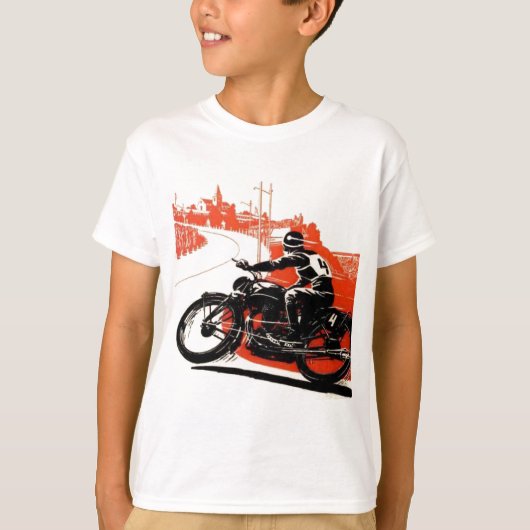  motorbike Race T-shirt (Voorkant)