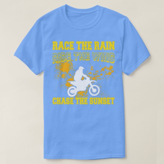 Motorbike Ride Biker Adventure Race Sport Gift T-shirt (Design voorkant)