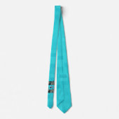 Motorbike Sunday is Funday Logo, Stropdas (Achterkant)