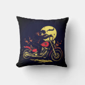 Motorbiker cushion design kussen (Voorkant)