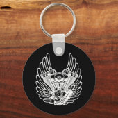 Motorbikerbord Sleutelhanger (Voorkant)