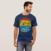 Motorboon Zoon van een Btch Funny Motorboating T-shirt (Voorkant volledig)