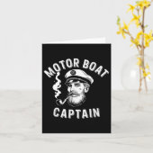 Motorboot Captain Fast Waters Nautisch Avontuur Kaart (Gele Bloem)