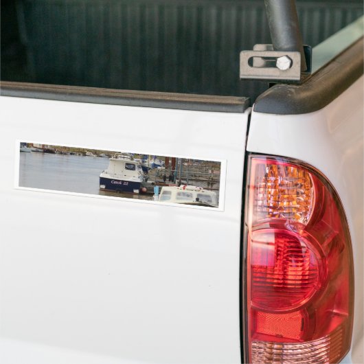 Motorboot Catch 22 Bumpersticker (Op Truck)