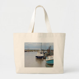 Motorboot Catch 22 Grote Tote Bag