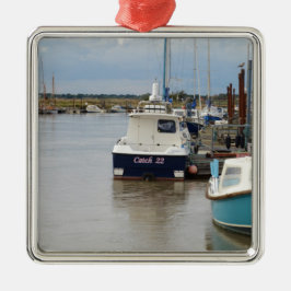 Motorboot Catch 22 Metalen Ornament