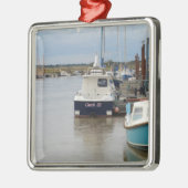 Motorboot Catch 22 Metalen Ornament (Links)