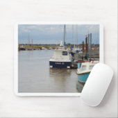 Motorboot Catch 22 Muismat (Met muis)