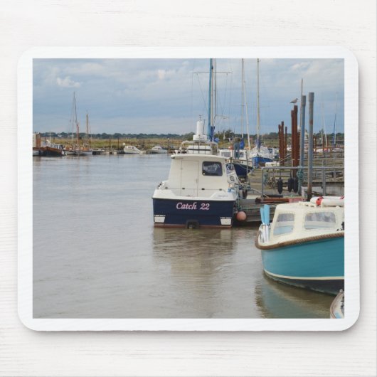 Motorboot Catch 22 Muismat (Voorkant)