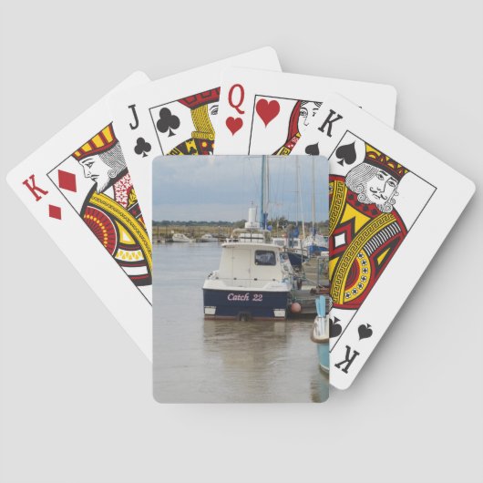 Motorboot Catch 22 Pokerkaarten (Achterkant)