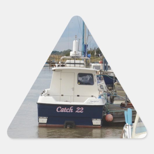 Motorboot Catch 22 Sticker (Voorkant)