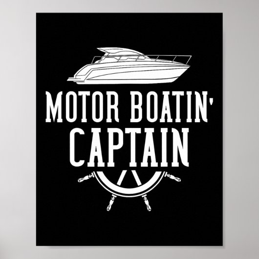 Motorboot Motorboot Speed Boat Poster (Voorkant)