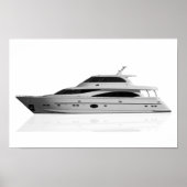 Motorboot Poster (Voorkant)