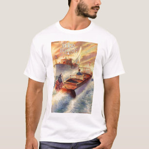  motorboot T-Shirt. T-shirt