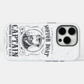 Motorbootkapitein Funny Pontoon-varen Case-Mate iPhone Case (Achterkant (horizontaal))