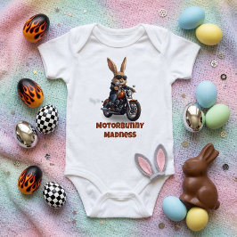 Motorbunny Wanzin - Schattig Fietser Konijn Motorf Romper
