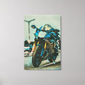 motorcadeaus voor hem canvas afdruk (Voorkant)