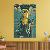 motorcadeaus voor hem canvas afdruk (Insitu (Woonkamer))