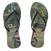 motorcadeaus voor hem teenslippers (Voetbed)