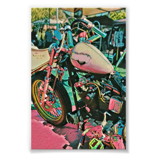 motorcadeaus voor vader foto afdruk (Voorkant)